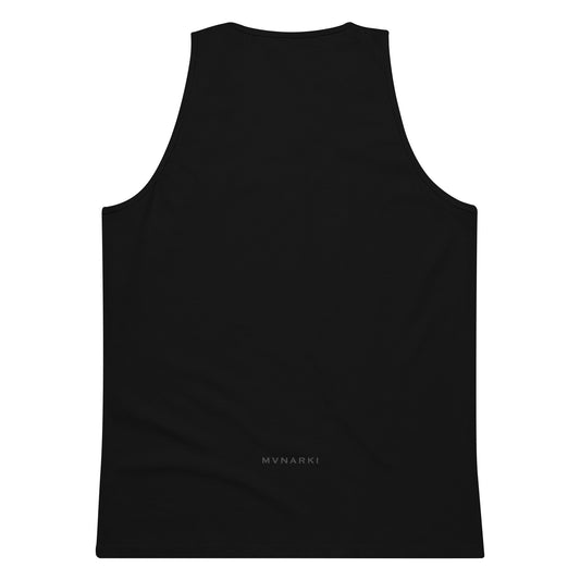 Men's RANGE DAY Premium Tank Top - Black - Navy - Squash