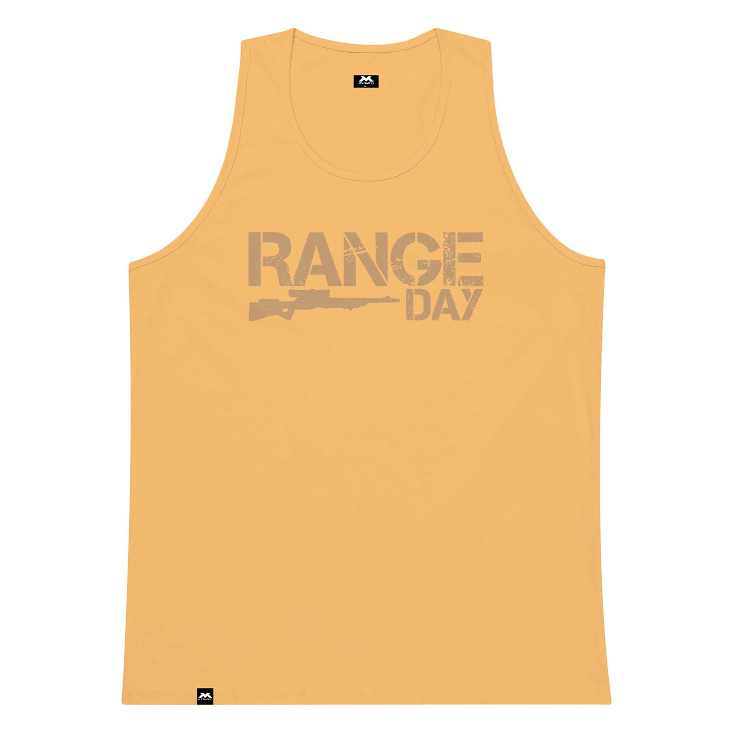 Men's RANGE DAY Premium Tank Top - Black - Navy - Squash