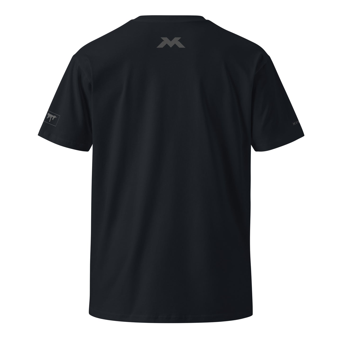 Men's RANGE DAY Premium T-Shirt - Black - Natural - Navy