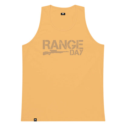 Men's RANGE DAY Premium Tank Top - Black - Navy - Squash