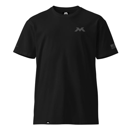 Men's MVNARKI  Premium Brand T-Shirt - Black - Navy - Natural