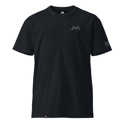Men's MVNARKI  Premium Brand T-Shirt - Black - Navy - Natural